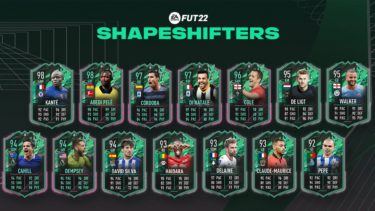 【FIFA22】SHAPESHIFTERS（シェイプシフターズ）チーム4排出開始！ 概要まとめ＆サマースワップス報酬パック開封結果